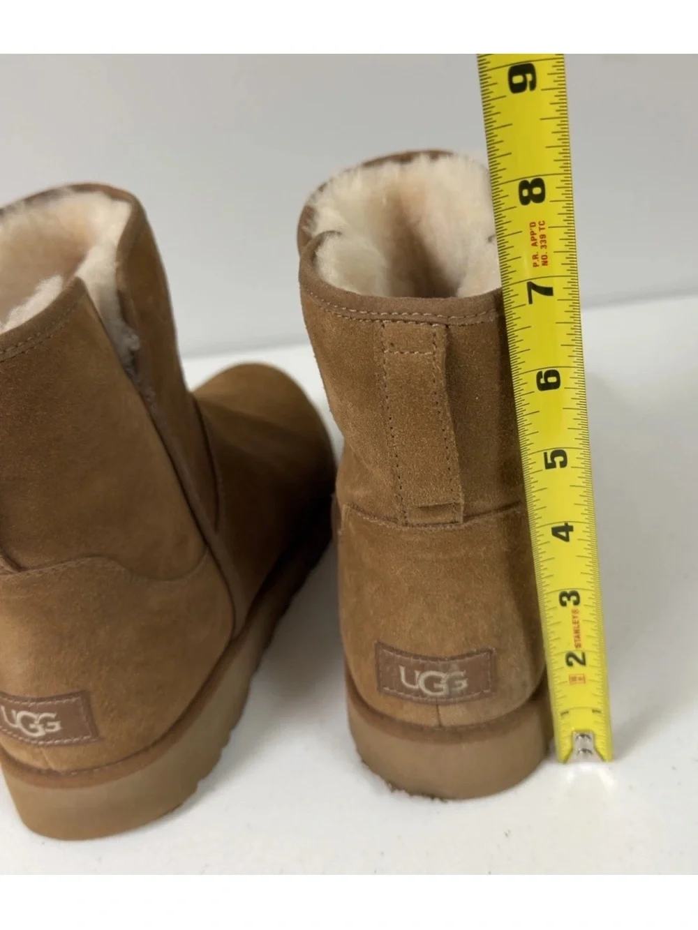 UGG Women’s Cory Il Genuine Shearling Lined Boots Chestnut Brown Size 10